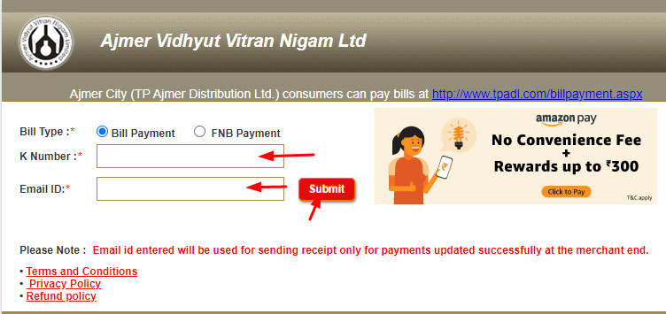 Avvnl Bijli Bill Check